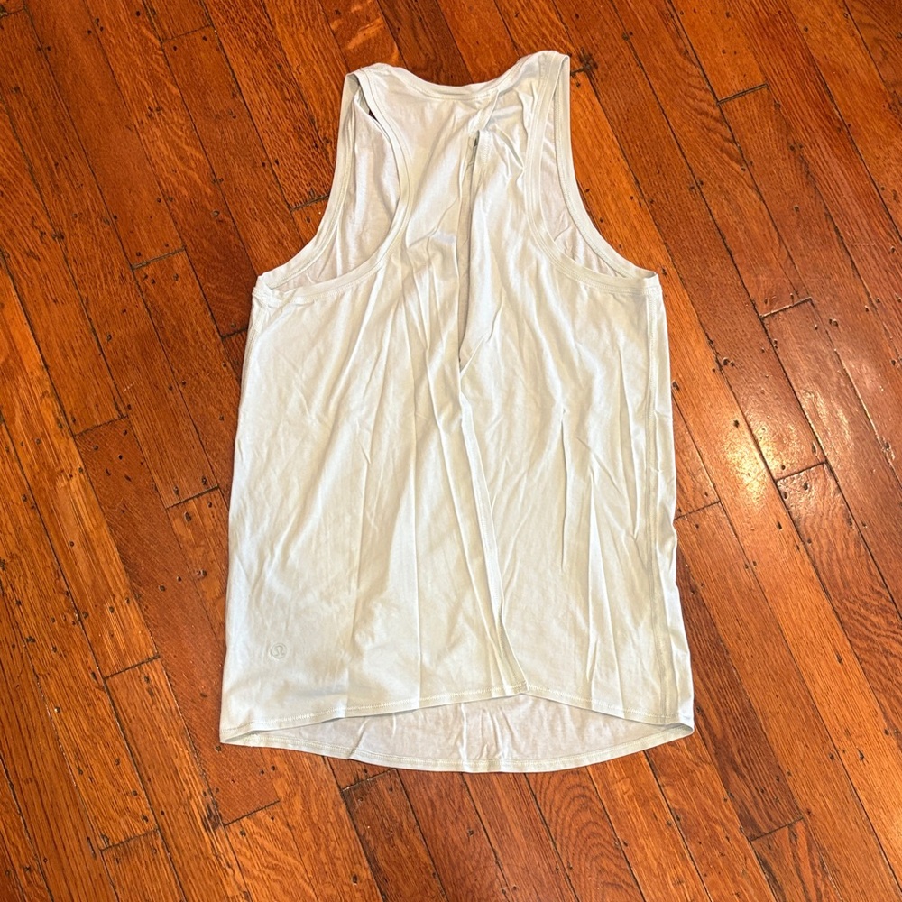 Lululemon Athletica White Tank Top